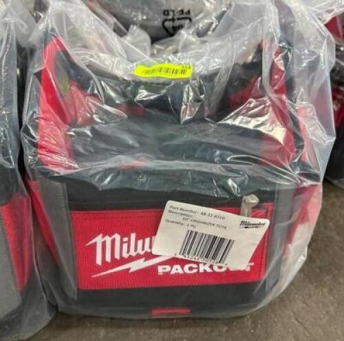(2) MILWAUKEE PACKOUT BAGS