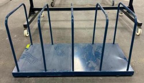 4-SECTION METAL STORAGE RACK