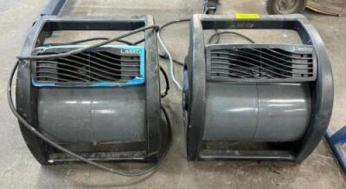 (2) PORTABLE FANS