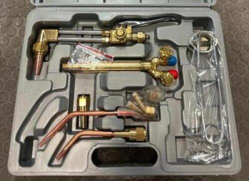 10PC ACETYLENE WELDING TOOL SET WITH CASE