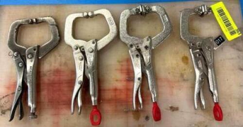 (4) TORQUE LOCK CLAMPS