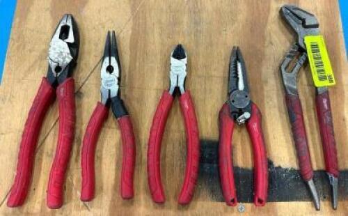 5PC PLIER SET
