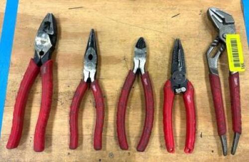 5PC PLIER SET