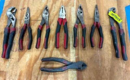 8PC PLIER SET
