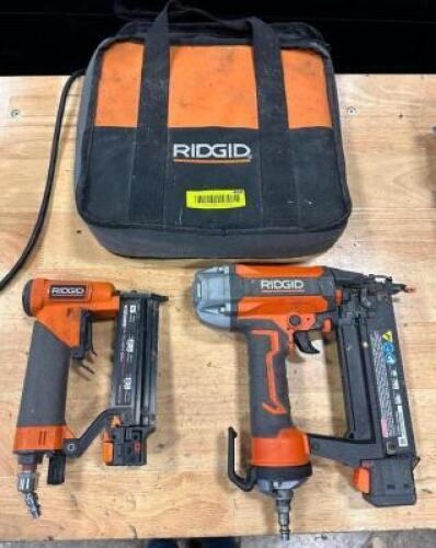 23 GAUGE PIN NAILER & 18 GAUGE BRAD NAILER WITH CASE