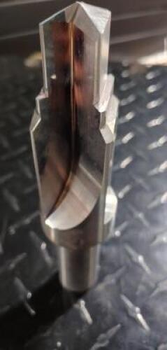 DESCRIPTION: (1) REGROUND STEP DRILL BRAND/MODEL: VOISARD TOOLING TB80933 INFORMATION: MUST INSPECT RETAIL$: $ QTY: 1