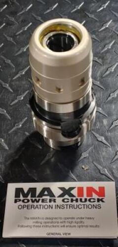 DESCRIPTION: (1) HSK A 63 MAXIN POWER CHUCK BRAND/MODEL: ISCAR 4505396 RETAIL$: $565.29 SIZE: 3/4X3.74 QTY: 1