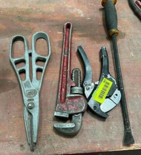 (4) ASSORTED HAND TOOLS