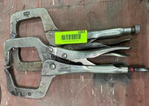 (2) MILWAUKEE CLAMPS
