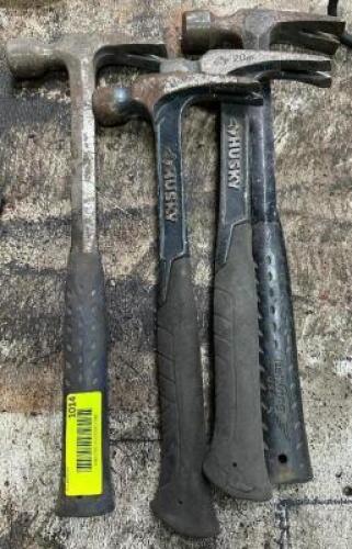 (4) ASSORTED HAMMERS