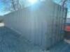 40' METAL SHIPPING CONTAINER. - 2