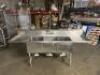 3 COMPARTMENT SINK WITH DRAINBOARDS AND SPRAYER - 2