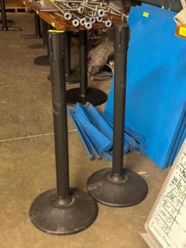 (2) - STANCHIONS