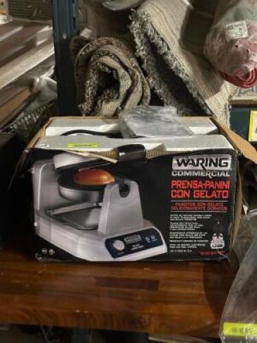 COMMERCIAL GELATO PANINI PRESS