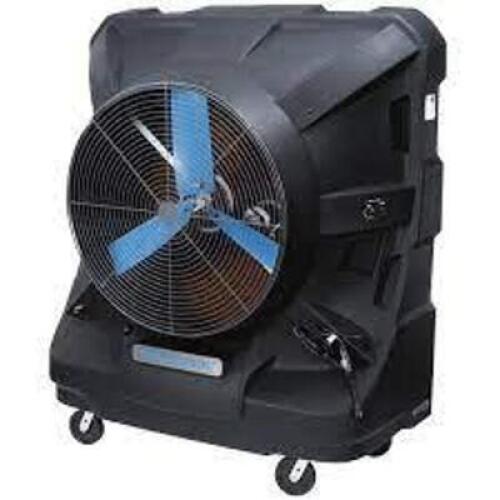 DESCRIPTION: (1) JETSTREAM EVAPORATIVE COOLER BRAND/MODEL: PORTACOOL PACJS270 INFORMATION: 22,500 CFM 65 GALLON TANK CAP, 110 VAC SIZE: 48" BLADE DIA