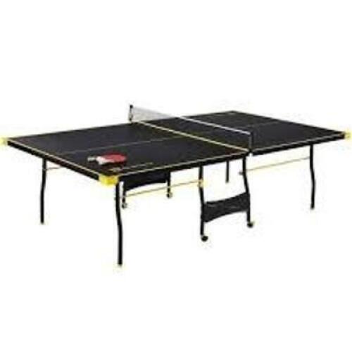 DESCRIPTION: (1) TABLE TENNIS TABLE BRAND/MODEL: MD SPORTS #TT415Y23023 INFORMATION: 4 PIECE, ESPN OFFICIAL SIZE RETAIL$: $527.62 EA QTY: 1