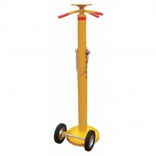 DESCRIPTION: (1) TRAILER STABILIZING JACK BRAND/MODEL: DAYTON #26W617 INFORMATION: YELLOW SIZE: 5000 LB CAPACITY RETAIL$: $253.43 EA QTY: 1