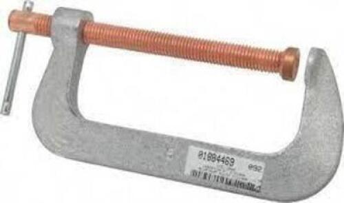 DESCRIPTION: (4) C-CLAMP BRAND/MODEL: CHAMPION #01884469 INFORMATION: ALUMINUM ALLOY SIZE: 6" RETAIL$: $96.03 EA QTY: 4