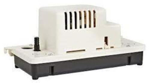 DESCRIPTION: (1) AUTOMATIC CONDENSATE REMOVAL PUMP WITH SAFETY SWITCH BRAND/MODEL: LITTLE GIANT 61DJ73 INFORMATION: WHITE SIZE: 1/30 HP, 115 V RETAIL$