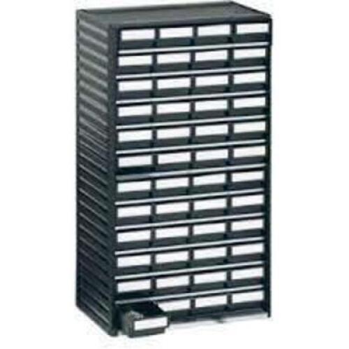 DESCRIPTION: (2) SMALL PARTS STORAGE DRAWERS BRAND/MODEL: TRESTON #551-4ESD INFORMATION: BLACK SIZE: 48 DRAWERS RETAIL$: $247.62 EA QTY: 2