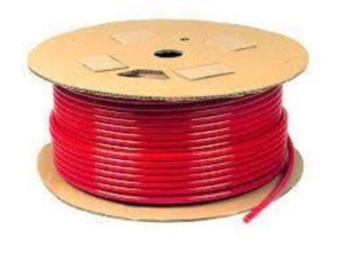 DESCRIPTION: (1) SPOOL OF AIR BRAKE TUBINGINFORMATION: NYLON, REDSIZE:&nbsp;1/2" OD X 100'RETAIL$: $102.50 EAQTY: 1