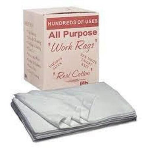 DESCRIPTION: (2) CASES OF WORK RAGS BRAND/MODEL: SKILCRAFT INFORMATION: ALL PURPOSE RETAIL$: $27.69 EA QTY: 2
