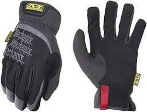DESCRIPTION: (5) FASTFIT LEATHER WORK GLOVES BRAND/MODEL: MECHANIX #MFF-F55-012 INFORMATION: BLACK SIZE: XXL RETAIL$: $30.00 PER PAIR QTY: 5