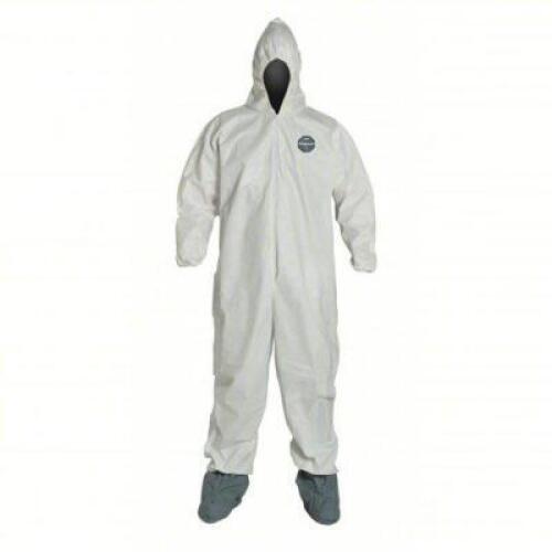 DESCRIPTION: (25) DISPOSABLE COVERALLS BRAND/MODEL: DUPONT #6LY61 INFORMATION: WHITE SIZE: 3XL RETAIL$: $291.43 TOTAL QTY: 25