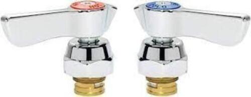 DESCRIPTION: (4) COMMERCIAL SERIES FAUCET TURN VALVE BRAND/MODEL: KROWNE #21-300L INFORMATION: CHROME SIZE: 1/4 TURN RETAIL$: $41.31 EA QTY: 4