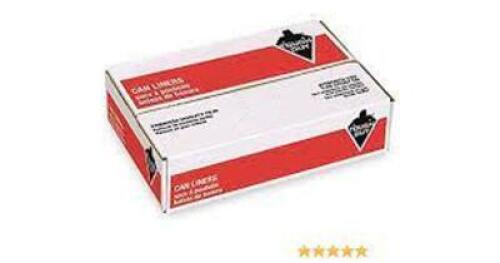 DESCRIPTION: (1) CASE OF (500) TRASH BAGS BRAND/MODEL: TOUGH GUY #5XL53 INFORMATION: CLEAR SIZE: 10-15 GALLON RETAIL$: $51.00 EA QTY: 1