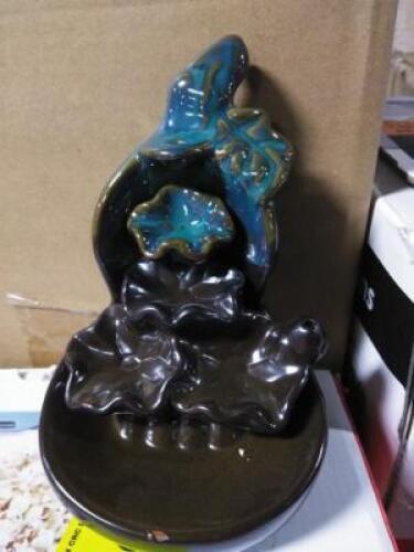 DESCRIPTION: (3) INCENSE BURNER AND INCENSE QTY: 3