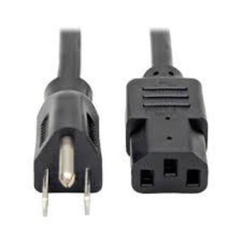 DESCRIPTION: (1) PACK OF (5) POWER CORD BRAND/MODEL: TRIPP LITE #P030-002-5 SIZE: C13 TO 5-15P 125V 10A 2 FT RETAIL$: $40.00 EA QTY: 1