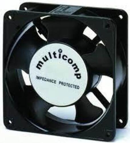 DESCRIPTION: (1) METAL FAN BRAND/MODEL: MULTICOMP #CM19679 SIZE: 0.21/0.18A RETAIL$: $20.00 EA QTY: 1