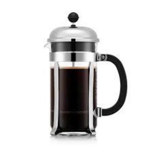 DESCRIPTION: (1) FRENCH PRESS COFFEE MAKER BRAND/MODEL: BODUM SIZE: 34 OZ RETAIL$: $28.00 EA QTY: 1