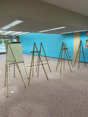 (7) - ASSORTED DISPLAY EASELS