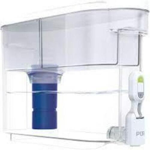 DESCRIPTION: (1) WATER FILTRATION PITCHER BRAND/MODEL: PUR PLUS INFORMATION: WHITE SIZE: 30 CUP RETAIL$: $35.00 EA QTY: 1