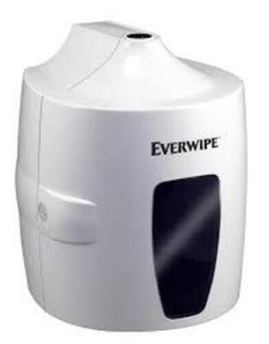 DESCRIPTION: (1) WALL MOUNT DISPENSER FOR JUMBO WET WIPES BRAND/MODEL: EVERWIPE #10-DISP[ RETAIL$: $57.19 EA QTY: 1