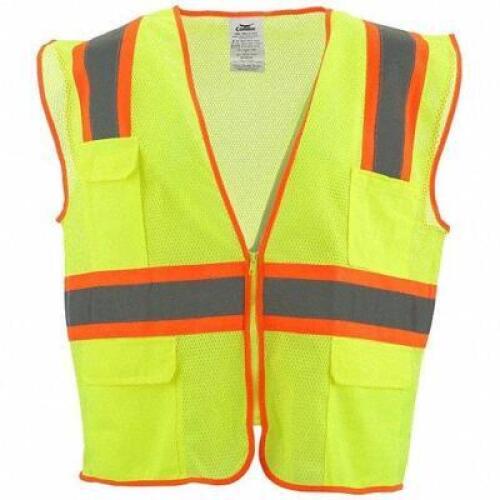 DESCRIPTION: (1) CASE OF (5) HIS VIS VEST BRAND/MODEL: CONDOR #S5004 SIZE: 2 XL RETAIL$: $24.86 EA QTY: 1