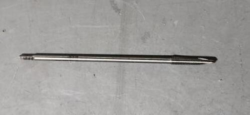 DESCRIPTION: (2) HSS SPIRAL POINT EXTENEION TAP BRAND/MODEL: HERTEL 75622910 SIZE: 8-32 RETAIL$: $98.18 QTY: 2