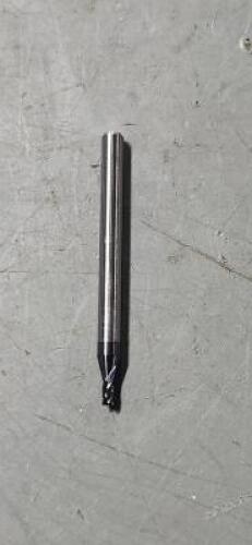 DESCRIPTION: (5) CARBIDE SQ END MILL BRAND/MODEL: PIONEER C747849 SIZE: 1/16" DIA 1/8 LOC RETAIL$: 18.22 EA QTY: 5