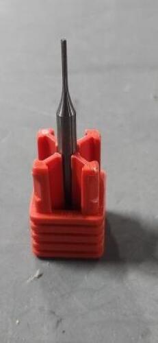 DESCRIPTION: (10) SOLID CARBIDE DECIMAL REAMERS BRAND/MODEL: MITGI E01-148 SIZE: .0307" DIA QTY: 10