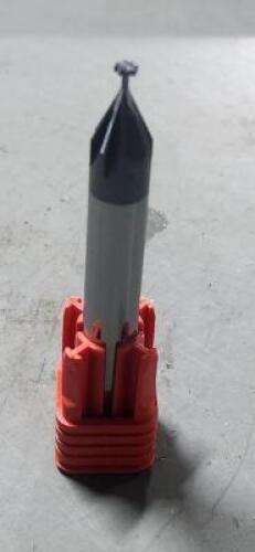 DESCRIPTION: (10) CARBIDE COOLANT THRU KESEAT CUTTERS BRAND/MODEL: MITGI R03-680 SIZE: .140 DIA QTY: 10