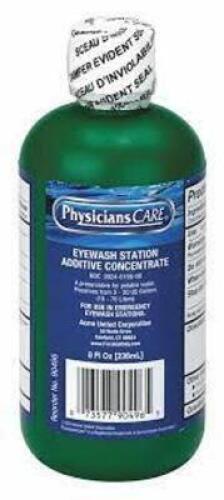 DESCRIPTION: (1) CASE OF (12) EYEWASH PRESERVATIVE BRAND/MODEL: PHYSICIANSCARE #33rh74 SIZE: 8 OZ RETAIL$: $13.23 EA QTY: 1