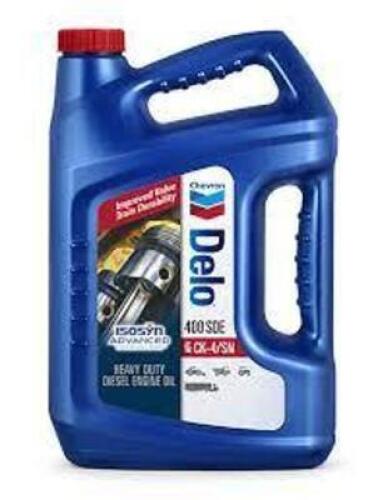 DESCRIPTION: (1) ENGINE OIL BRAND/MODEL: CHEVRON DELCO INFORMATION: 15W-40 SIZE: 1 GALLON RETAIL$: $32.37 EA QTY: 1