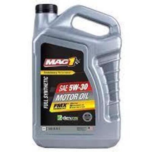 DESCRIPTION: (1) MOTOR OIL BRAND/MODEL: MAG 1 INFORMATION: 5W-30 SIZE: 1 GALLON RETAIL$: $75.00 EA QTY: 1
