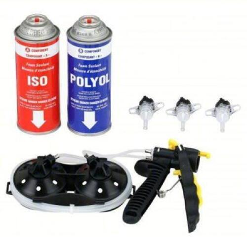 DESCRIPTION: (2) FOAM SEALANT KIT BRAND/MODEL: FROTH-PAK #48WK25 SIZE: 3 LB RETAIL$: $139.54 EA QTY: 2