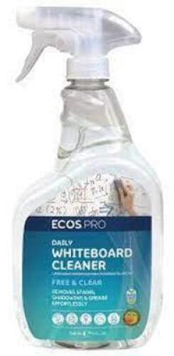 DESCRIPTION: (3) WHITEBOARD CLEANER BRAND/MODEL: ECOS PRO SIZE: 32 FL OZ RETAIL$: $12.57 E QTY: 3