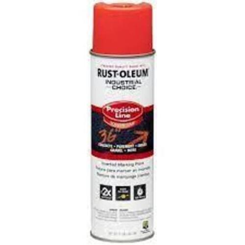 DESCRIPTION: (2) PRECISION LINE MARKING PAINT BRAND/MODEL: RUST-OLEUM INFORMATION: RED SIZE: 17 OZ RETAIL$: $13.14 EA QTY: 2