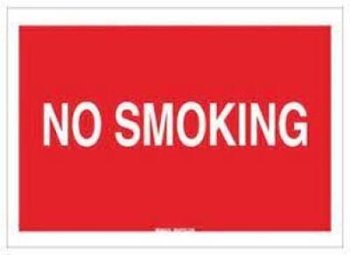 DESCRIPTION: (4) NO SMOKING SIGN BRAND/MODEL: SIGNMARK #25110 RETAIL$: $12.87 EA QTY: 4