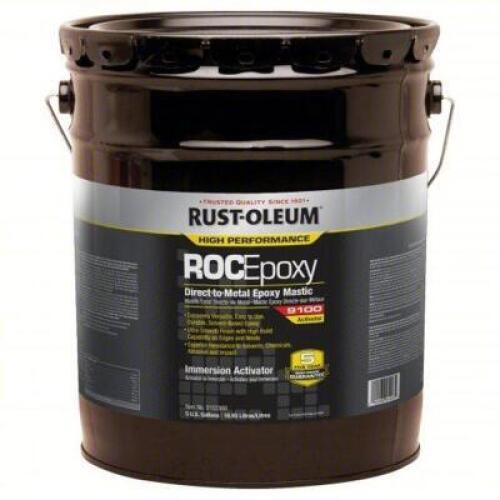 DESCRIPTION: (1) IMMERSION EPOXY COATING ACTIVATOR BRAND/MODEL: RUST-OLEUM #6H238 SIZE: 5 GALLON RETAIL$: $755.53 EA QTY: 1